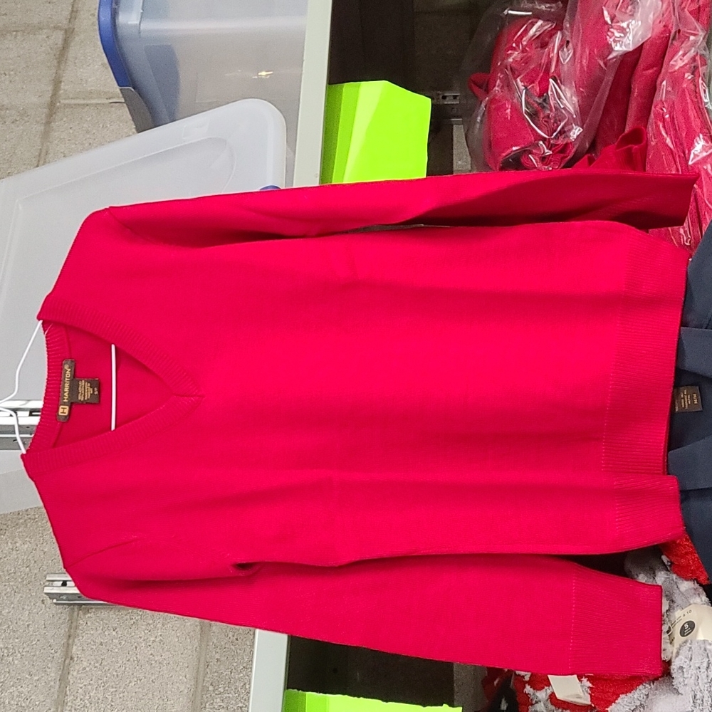 Harriton V-Neck Sweater